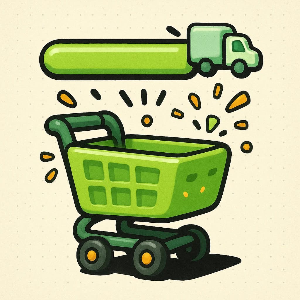 Barra de despacho gratis en carrito